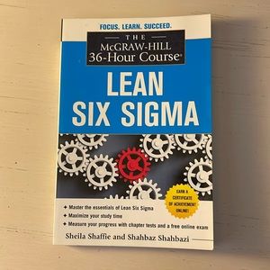 Like New - Lean Six Sigma McGraw Hill 36 Hour Course